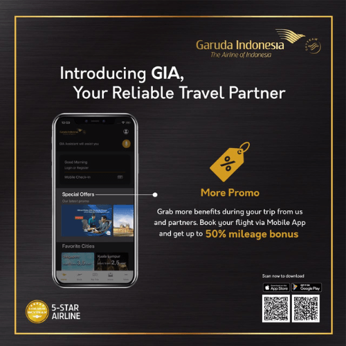 Garuda Indonesia Perkenalkan “GIA” Fitur Virtual Assistant dan Voice Command pada Aplikasi Mobile App “GIA Mobile”