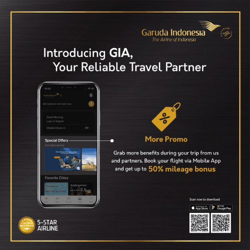 Garuda Indonesia Perkenalkan “GIA” Fitur Virtual Assistant dan Voice Command pada Aplikasi Mobile App “GIA Mobile”