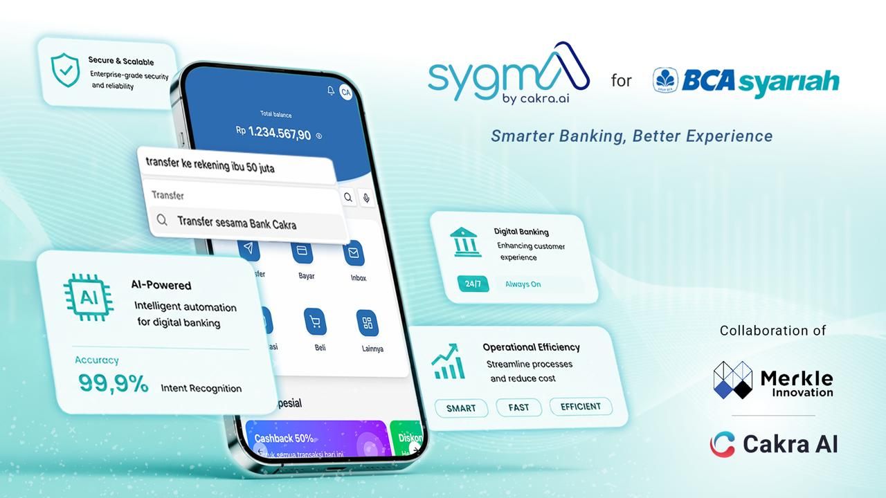 Cakra AI Collaborates with Merkle to Support Digital Banking Innovation at BCA Syariah