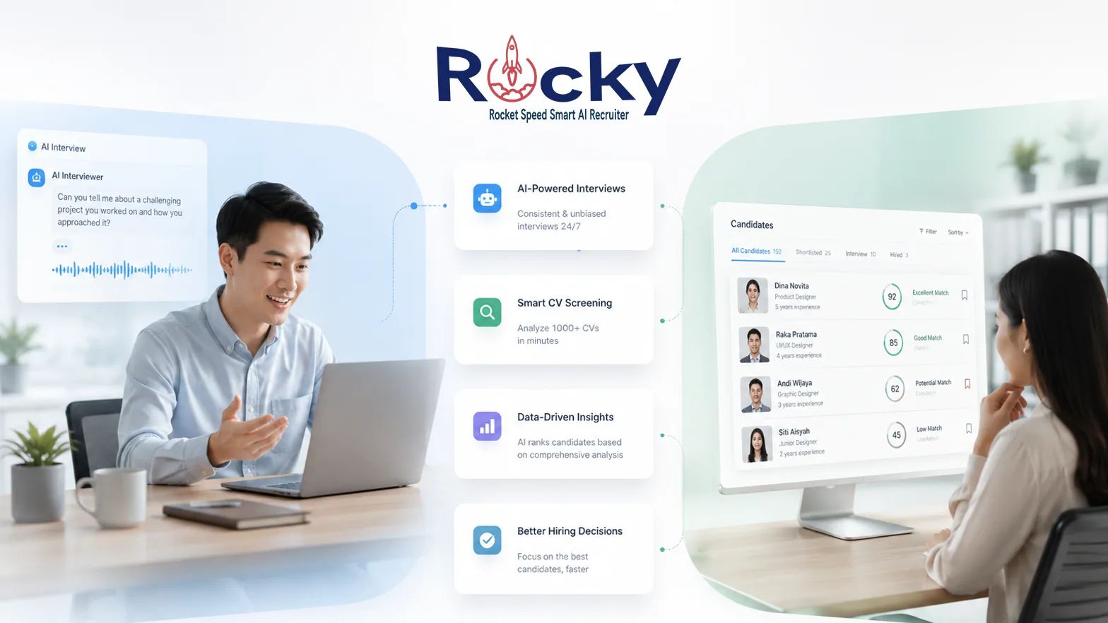 AI-Driven Recruitment with Cakra AI's Rocky