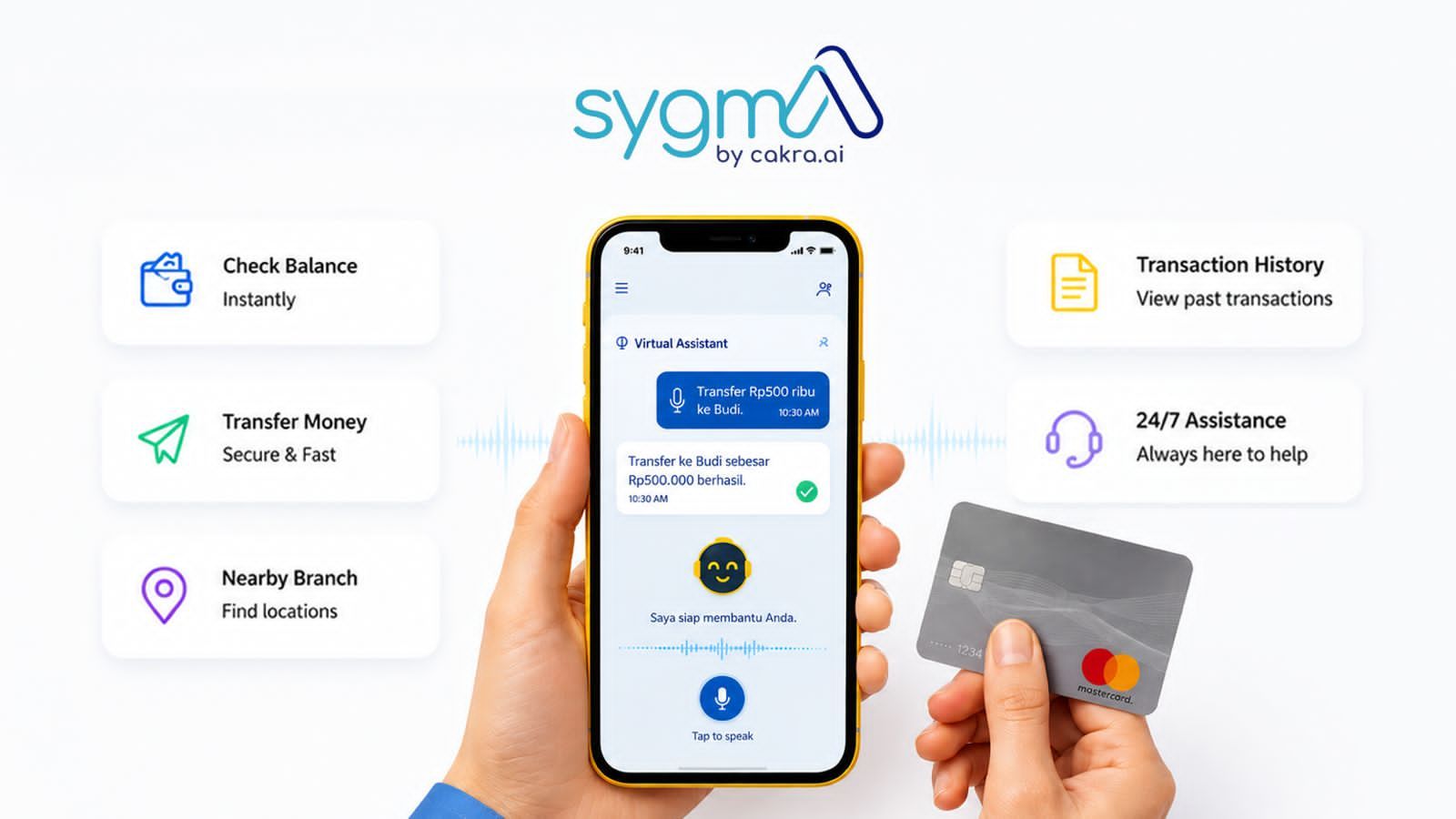 Cakra AI's Virtual Assistant in Banking