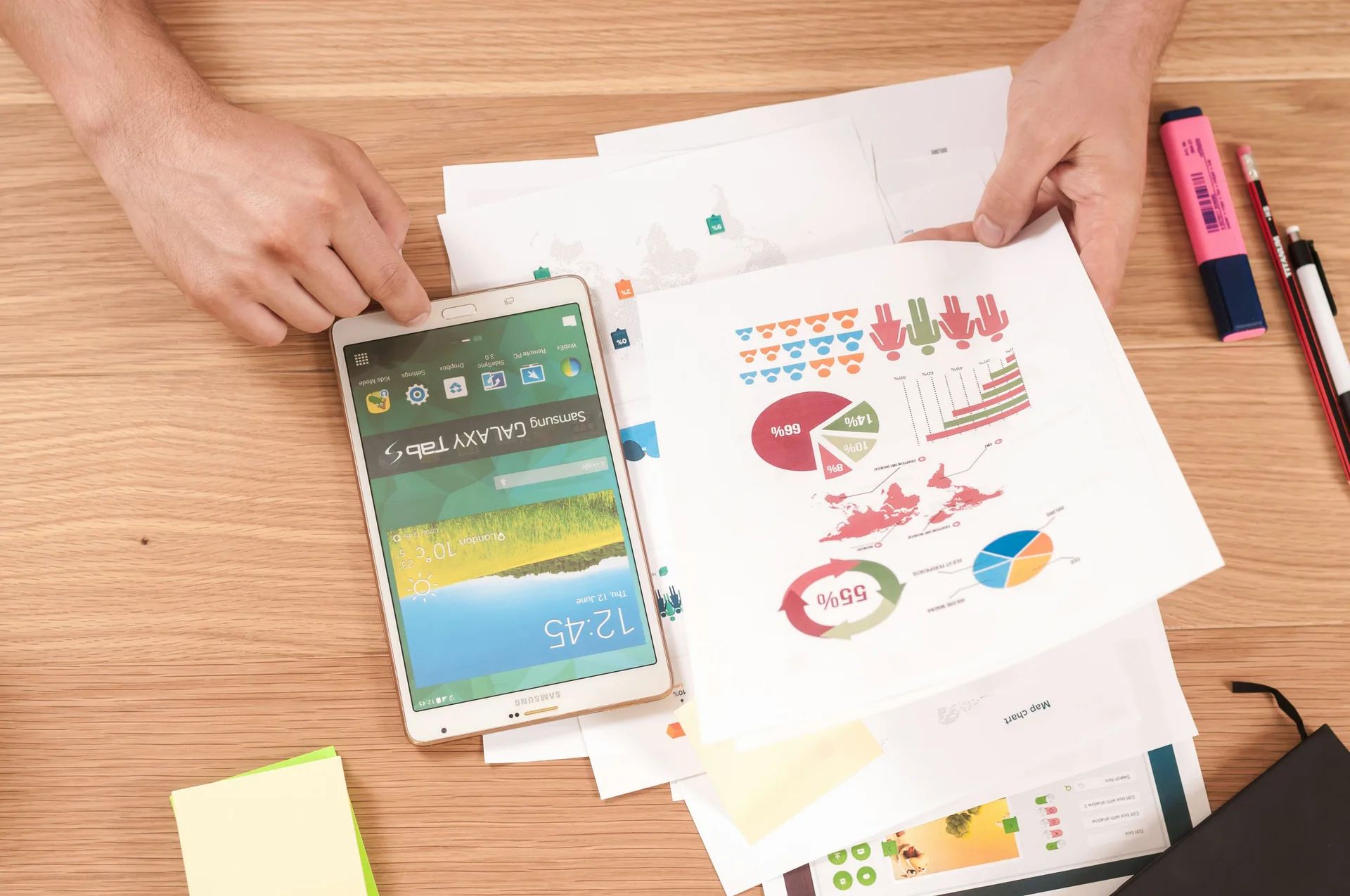 Scanned documents and OCR technology for text recognition